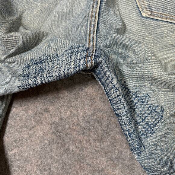 Vintage Levi’s Denim Jeans Straight Relaxed Light Wash Made in USA Size W36 L34 - Picture 4 of 12